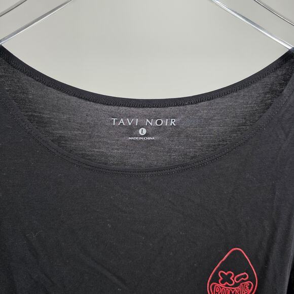 Tavi Noir Rumble Workout Tank Size Large Black - Picture 2 of 4